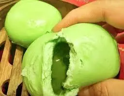 Hình ảnh Bánh bao trà xanh