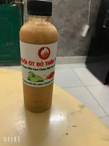 Hình ảnh muối ớt đỏ thần thánh 1 trai 330ml