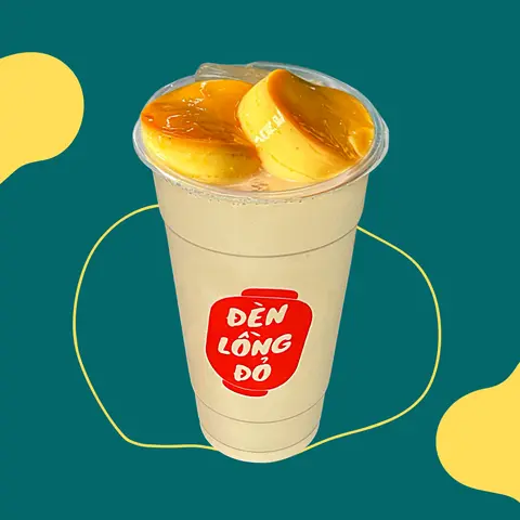 Hình ảnh Trà sữa Bánh Flan 