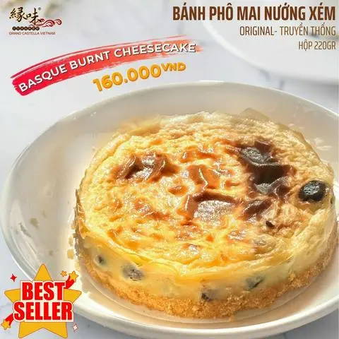 Hình ảnh Bánh phô mai nướng xém - truyền thống