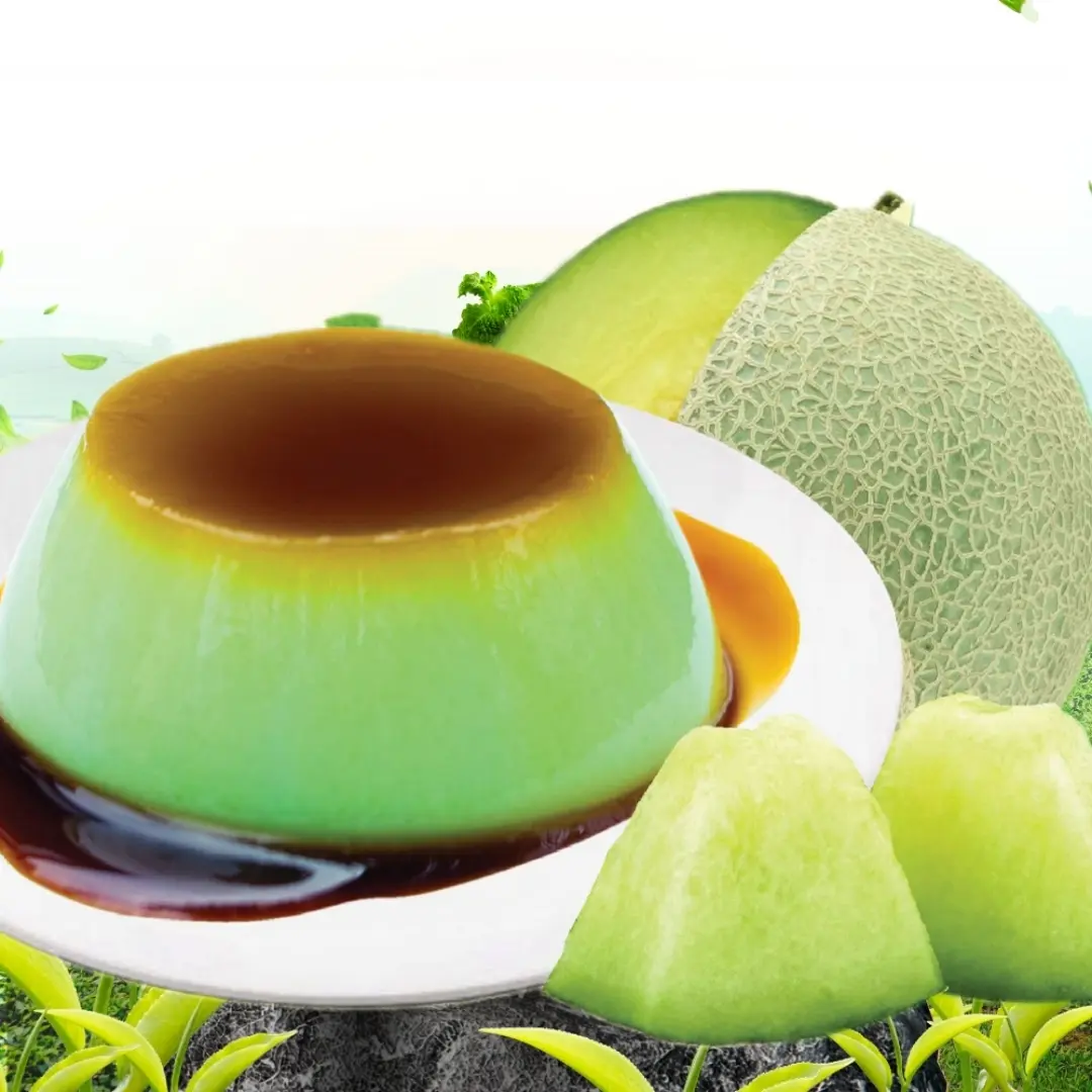 Hình ảnh Trà Sữa puding Dưa Lưới