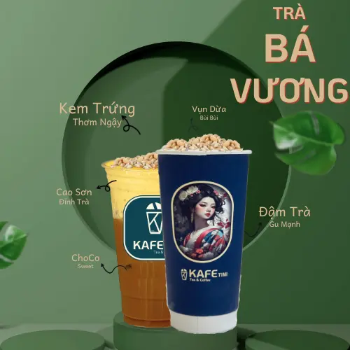 Hình ảnh Trà sữa Chocolate kem trứng (Bá Vương) 