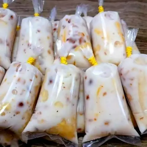 Hình ảnh Kem chuối túi  3 bịch