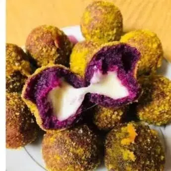 Hình ảnh Bánh khoai tím phô mai