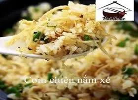 Hình ảnh Cơm chiên nấm xé