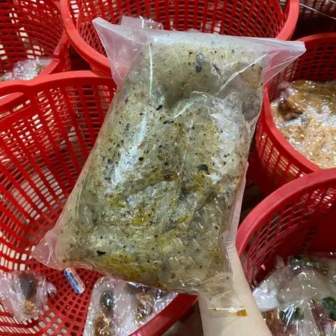 Hình ảnh Combo 5 bịch ( BÁNH TRÁNG RONG BIỂN CHÁY TỎI)