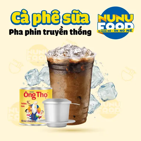 Hình ảnh Cà phê sữa pha phin