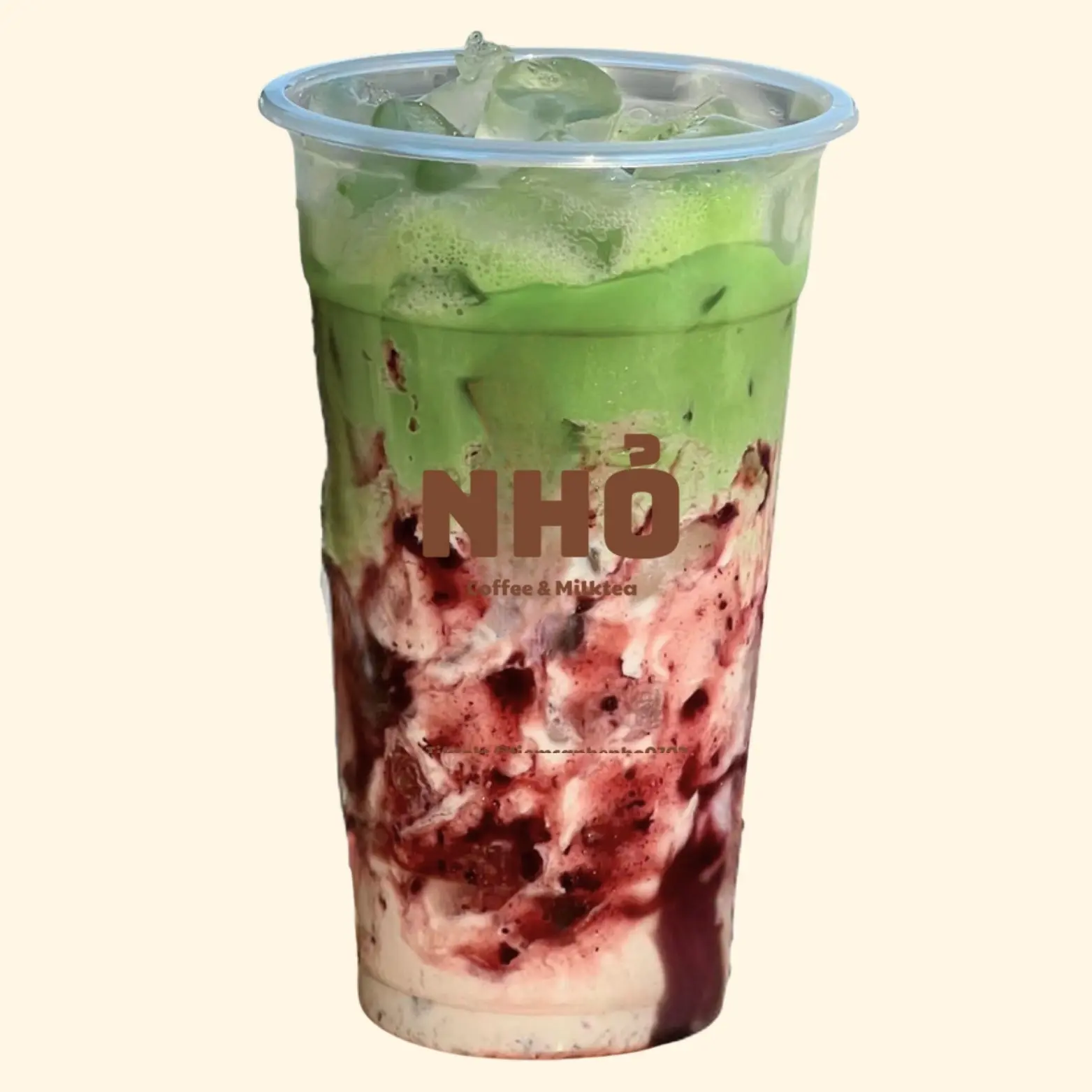 Hình ảnh Matcha việt quất