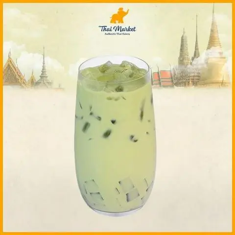 Hình ảnh Trà Sữa Thái Xanh Trân Châu