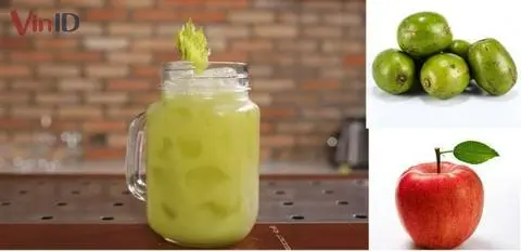 Hình ảnh Ép cóc mix Táo 