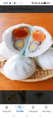 Hình ảnh Bánh bao trứng muối - cút - xá xíu
