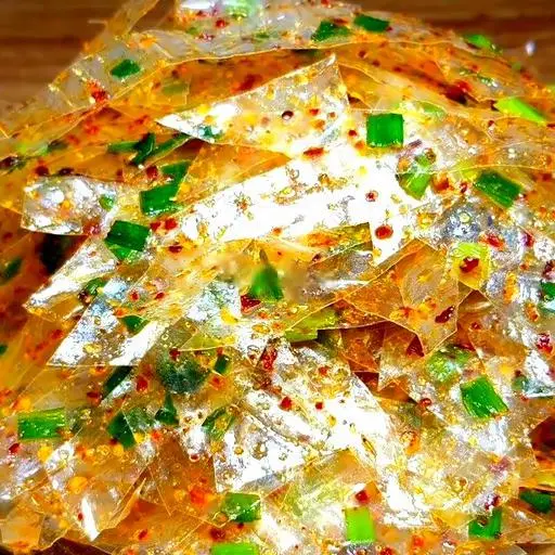 Hình ảnh Bánh tráng mỡ hành Trứng Cút