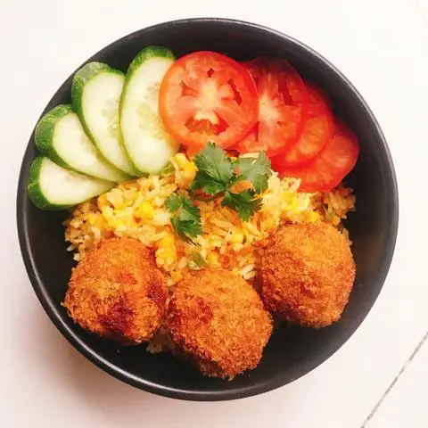Hình ảnh Cơm Chiên Bò Lá Lốt Giòn