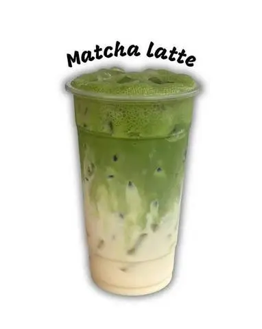 Hình ảnh Matcha Latte có thạch