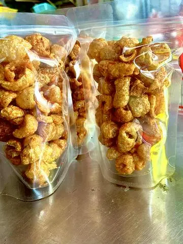 Hình ảnh Da heo mắm tỏi 100gr