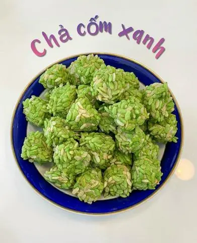 Hình ảnh cốm xanh - 3 viên