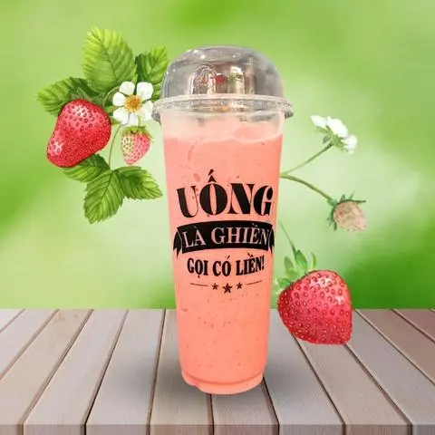 Hình ảnh Sinh tố dâu 700ml
