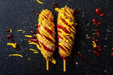 Hình ảnh hotdog xúc xích phô mai