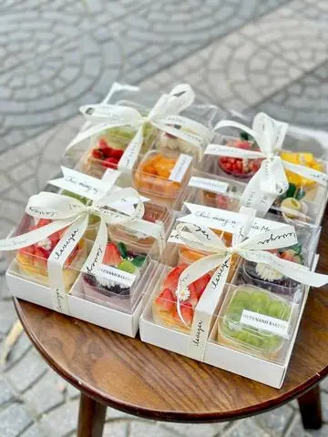 Hình ảnh set bánh 4 ly 