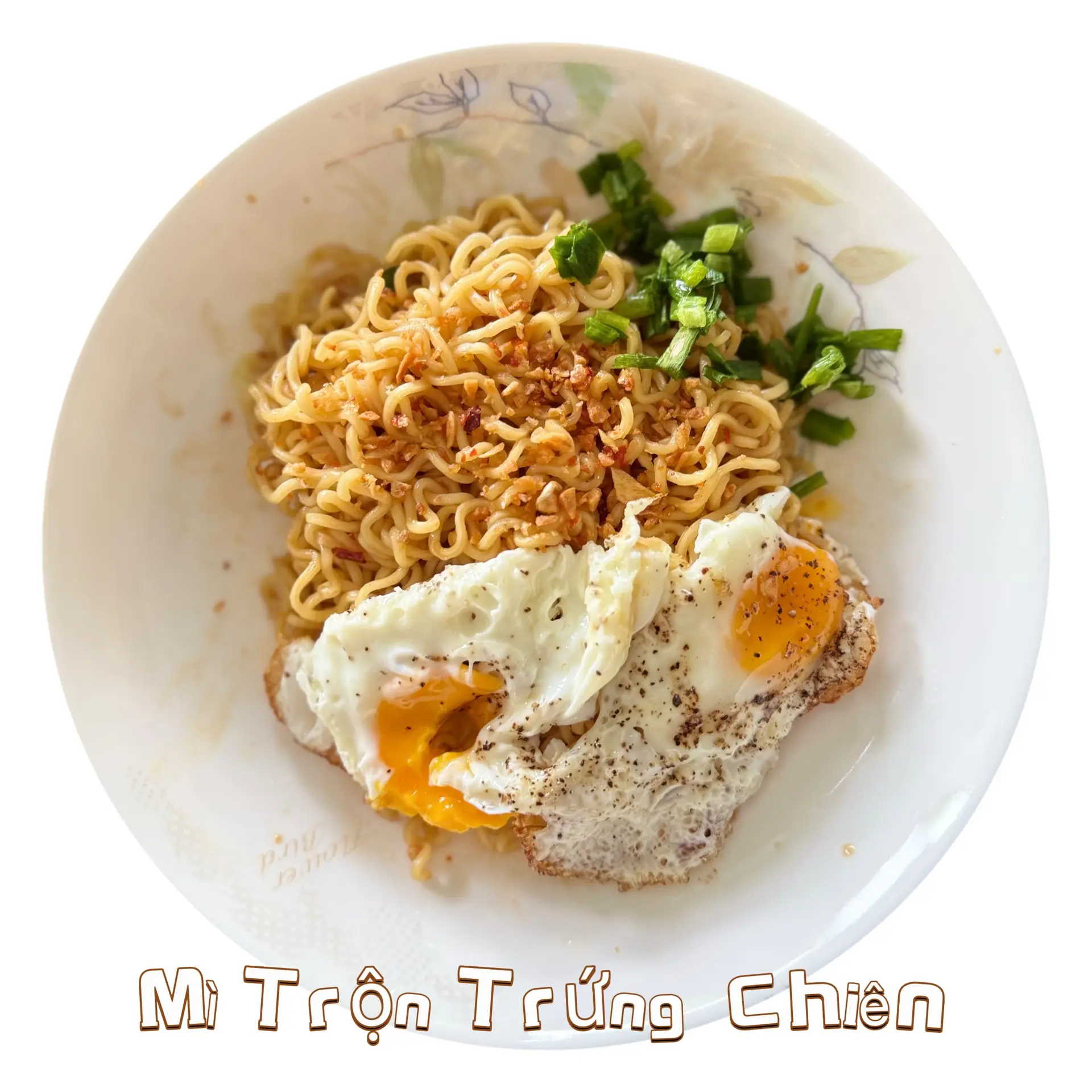 Hình ảnh Mì Trộn Trứng Chiên