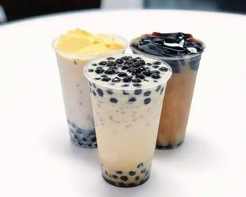 Hình ảnh Trà Sữa Truyền Thống Sương Sáo, Bánh Flan Sữa Tươi