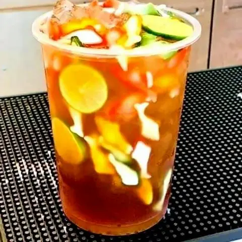 Hình ảnh Trà Chanh Tươi Con Cá (Hot trend) 700ml