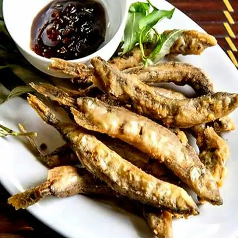 Hình ảnh Cá trứng chiên giòn mắm me
