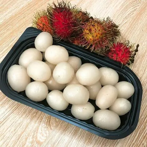 Hình ảnh Chôm chôm (bóc vỏ) - 400g
