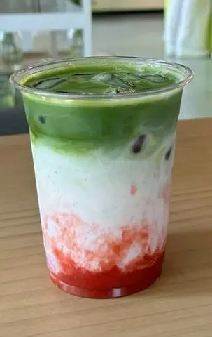 Hình ảnh MATCHA DÂU - 360ml