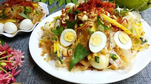 Hình ảnh Bánh tráng trộn Sa Tế