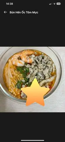 Hình ảnh Mì Ốc Hến Tôm Chua Cay