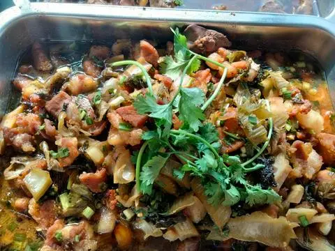 Hình ảnh thit kho cai chua