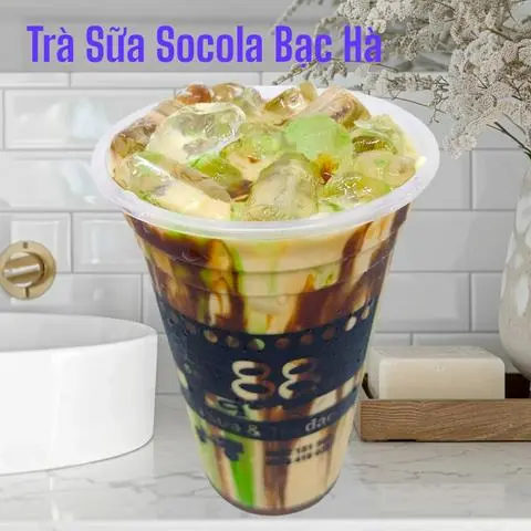 Hình ảnh Trà sữa socola bạc hà