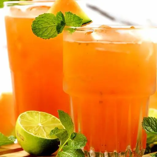 Hình ảnh Nước ép cam dưa lưới