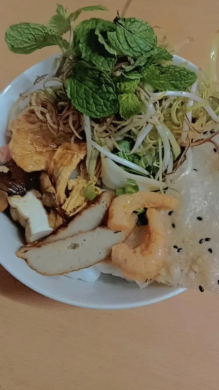 Hình ảnh Mì Quảng chay 
