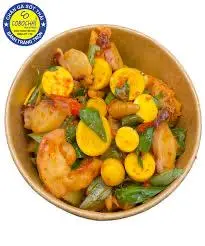Hình ảnh Chân Gà Sốt Thái Mix Trứng Non (To).. 037318- 9368