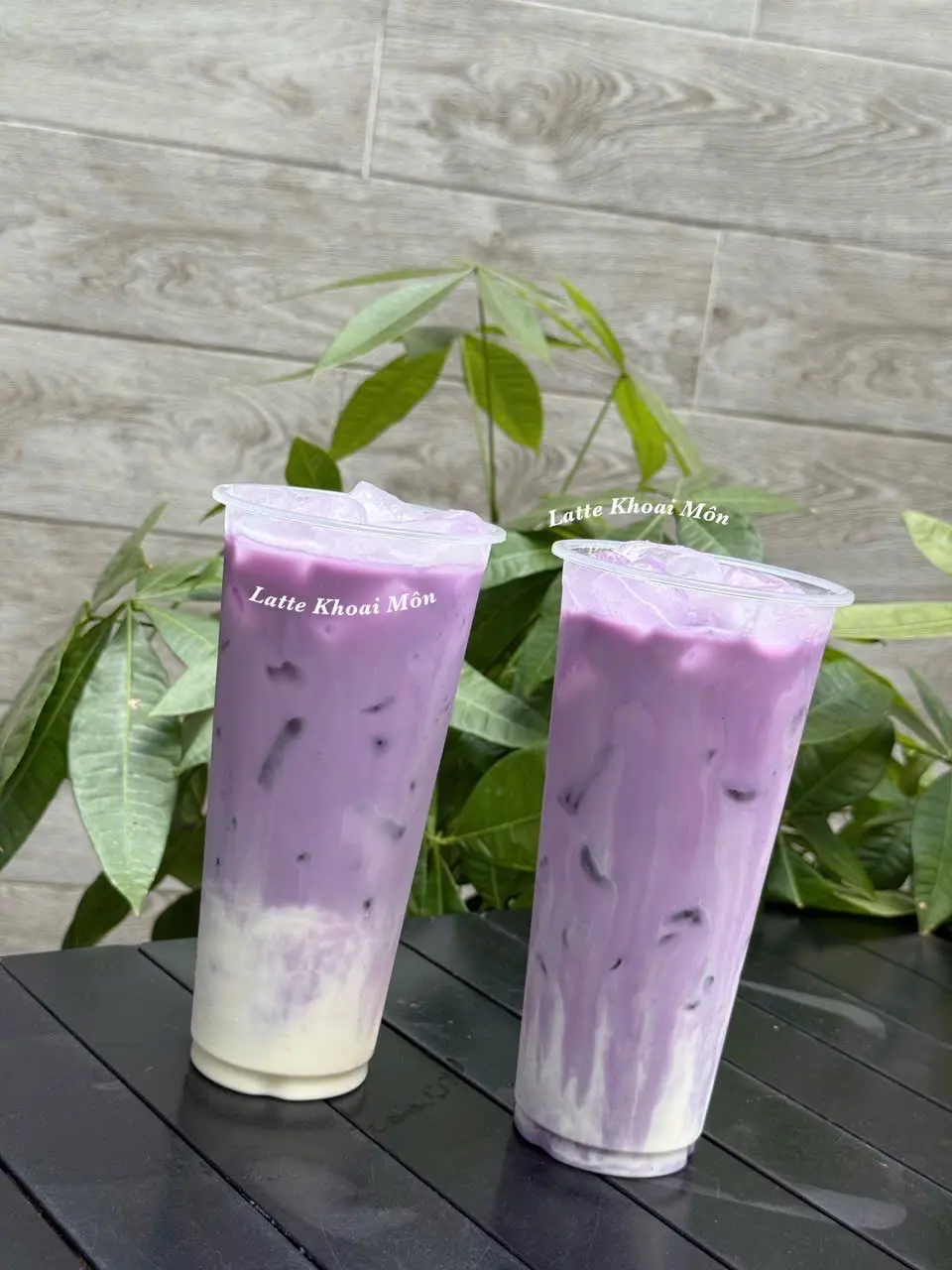 Hình ảnh Latte khoai môn