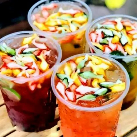 Hình ảnh Trà Chanh Tươi Con Cá (Hot Trend) 500ml
