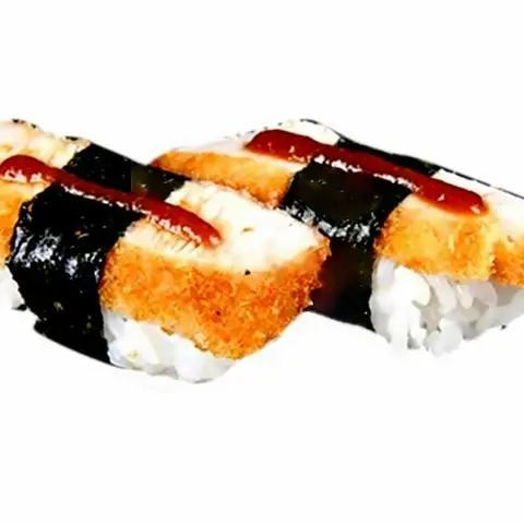Hình ảnh Sushi Thịt Heo Chien Xù