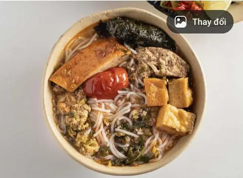 Hình ảnh Bún riêu đầy đủ (không giò)
