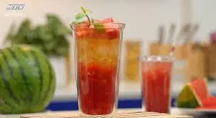 Hình ảnh Lục Trà Dưa Hấu Thạch 3Q Ly Lớn