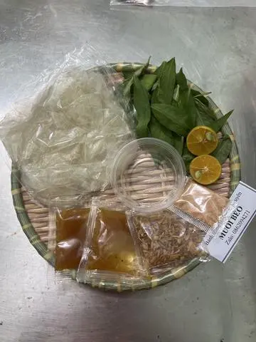 Hình ảnh Bánh Tráng Muối Béo