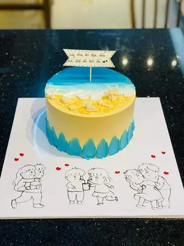 Hình ảnh Bánh kem bé trai ngẫu nhiên