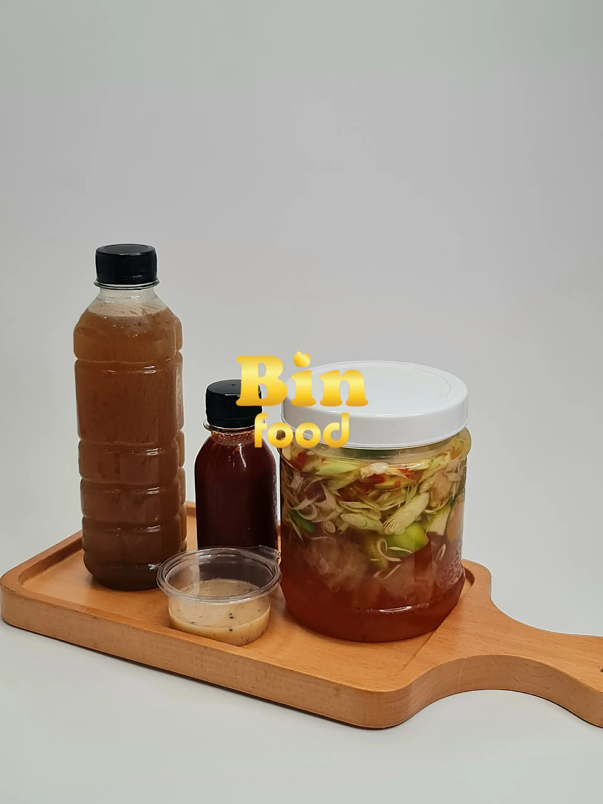 Hình ảnh Combo 1 Gân bò sốt Thái Size S + 1 Nước sâm