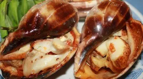 Hình ảnh ốc khế nướng nước mắm 