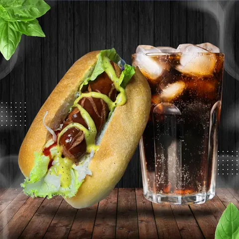 Hình ảnh Combo hotdog classic - coca