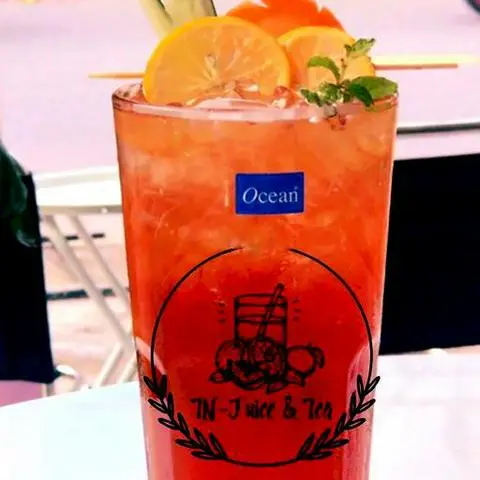 Hình ảnh Trà ô mai chanh gừng
