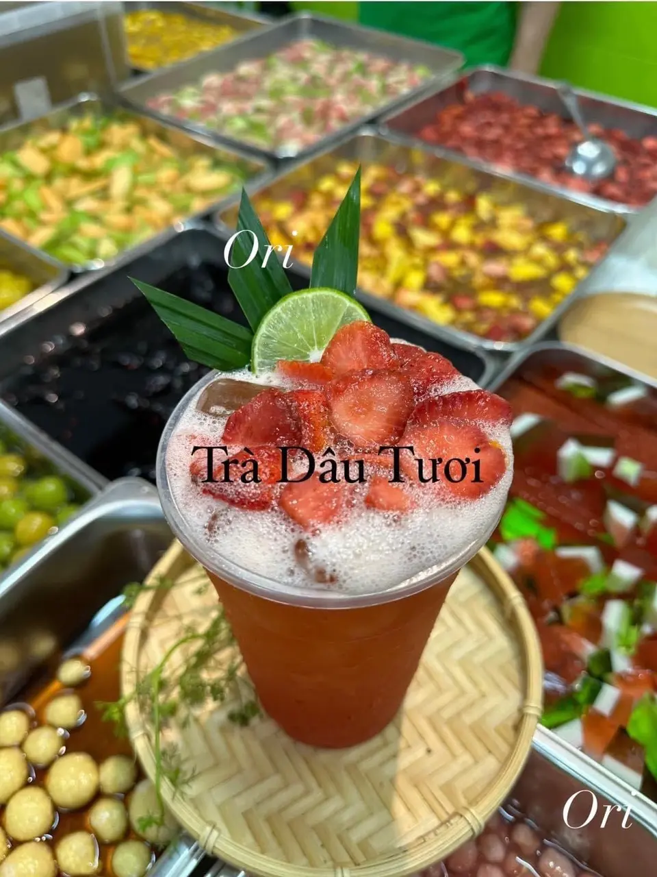 Hình ảnh Trà dâu Ori (Nên thử)