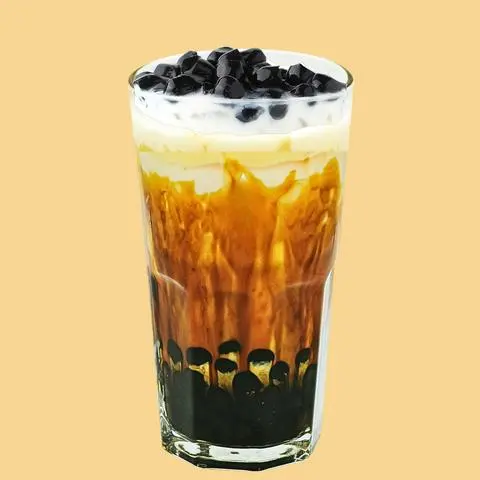 Hình ảnh Sữa tươi trân châu đường đen