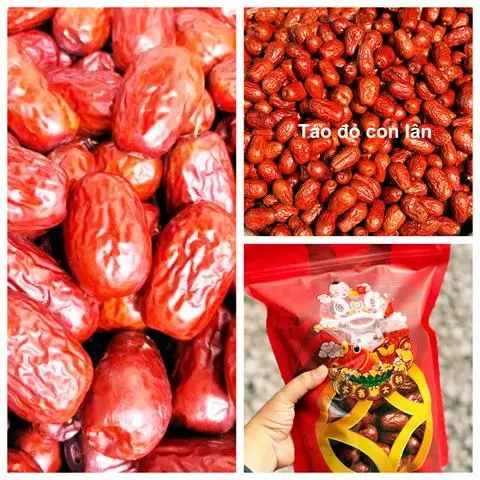 Hình ảnh Táo Đỏ Tân Cương Sấy Khô Mẫu Con Lân 1kg